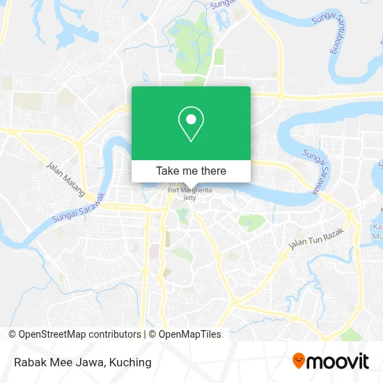 Rabak Mee Jawa map