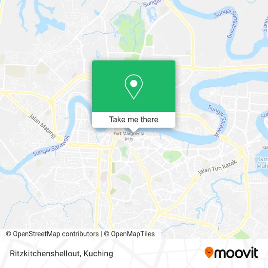 Ritzkitchenshellout map