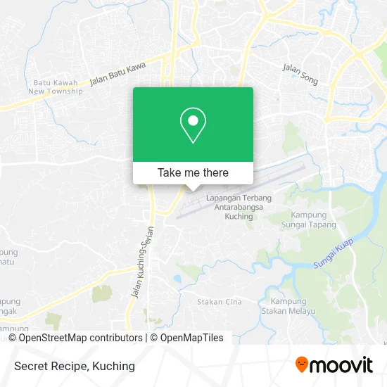 Secret Recipe map