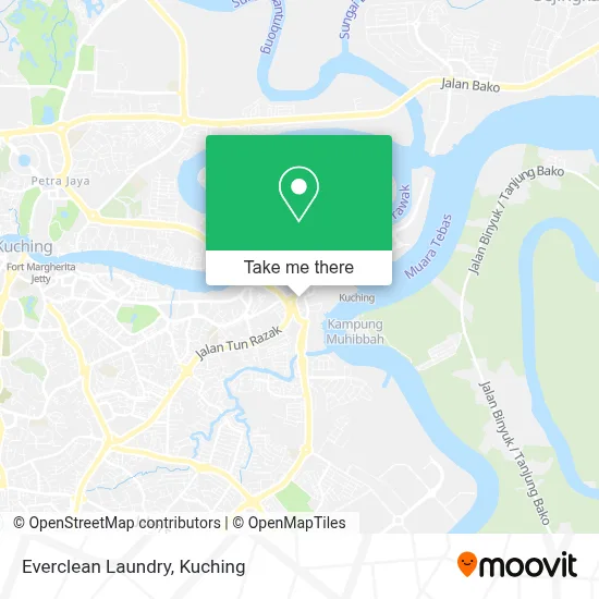 Everclean Laundry map