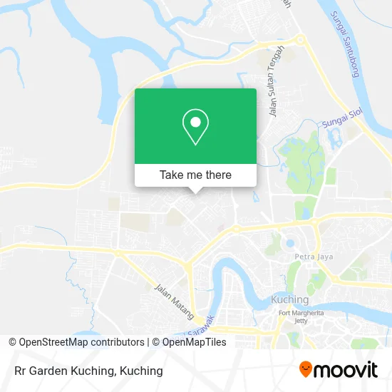 Rr Garden Kuching map