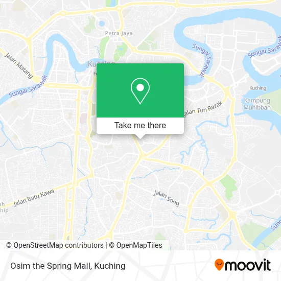Osim the Spring Mall map