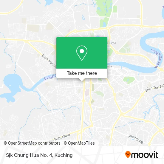 Sjk Chung Hua No. 4 map