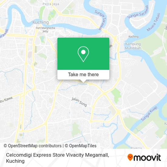 Celcomdigi Express Store Vivacity Megamall map