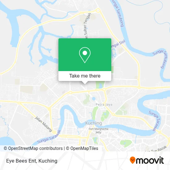 Eye Bees Ent map