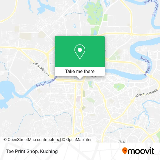 Tee Print Shop map
