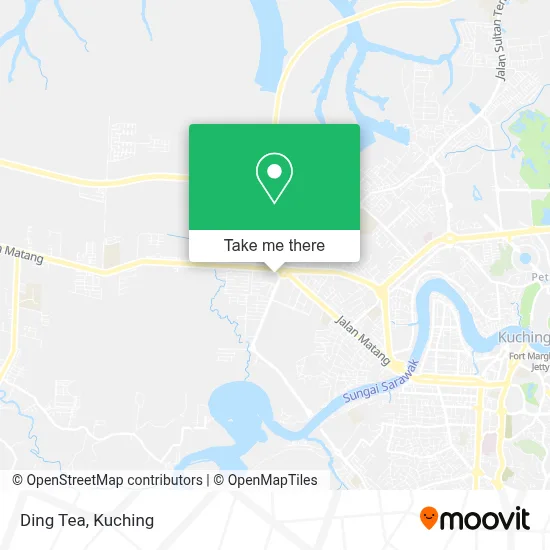 Ding Tea map