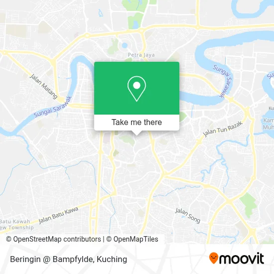 Beringin @ Bampfylde map