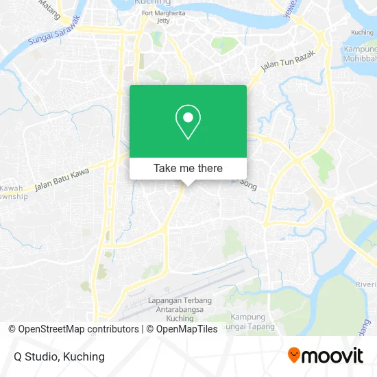 Q Studio map