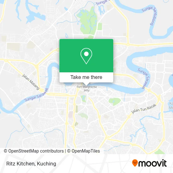 Ritz Kitchen map