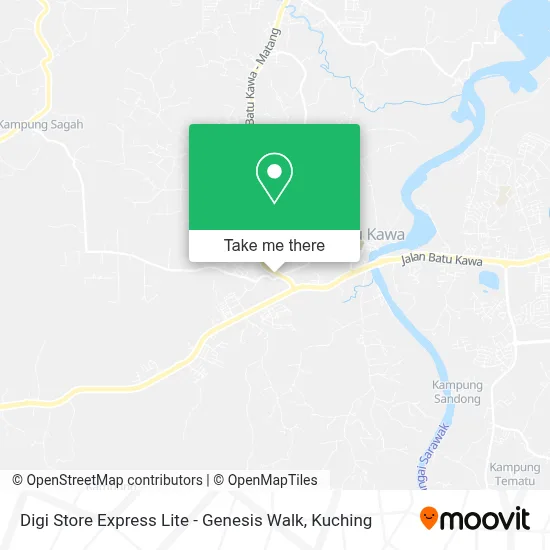 Digi Store Express Lite - Genesis Walk map
