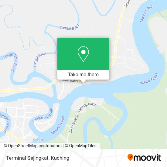 Terminal Sejingkat map