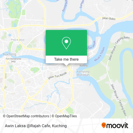 Awin Laksa @Rajah Cafe map