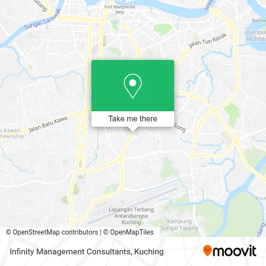 Infinity Management Consultants map