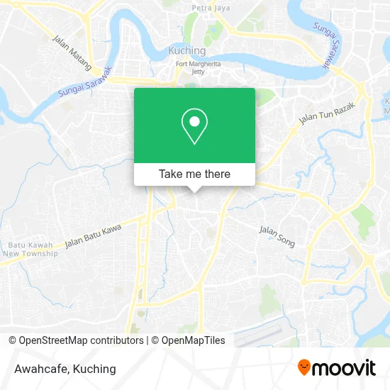 Awahcafe map