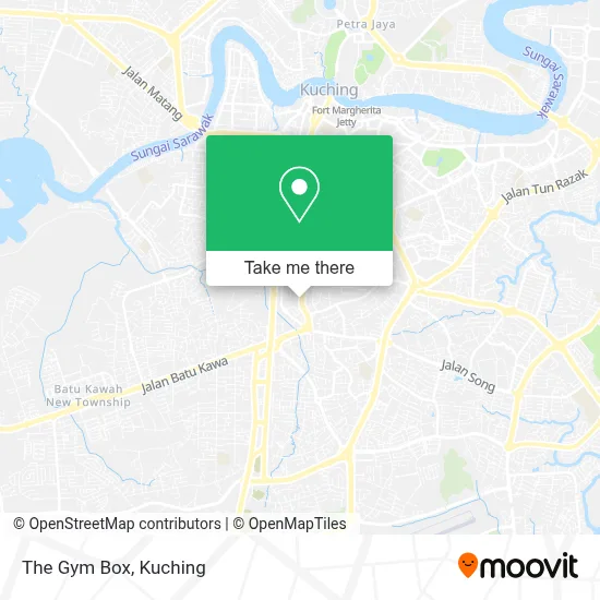 The Gym Box map