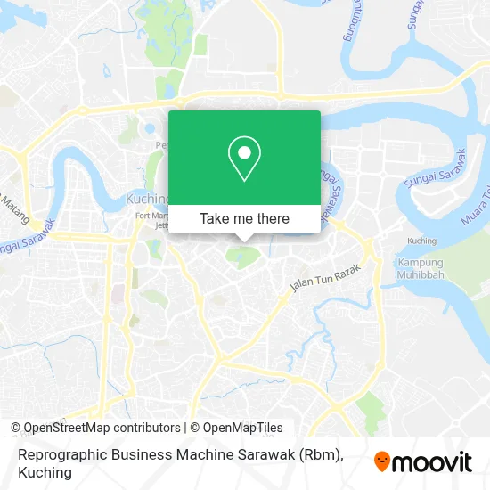 Reprographic Business Machine Sarawak (Rbm) map