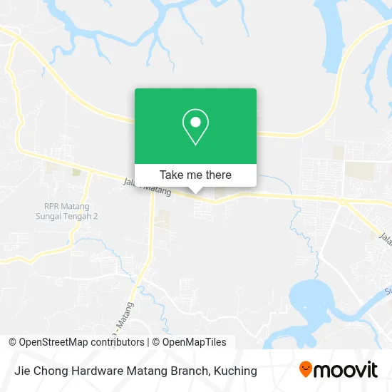 Jie Chong Hardware Matang Branch map