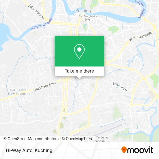 Hi-Way Auto map