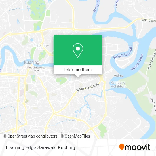 Learning Edge Sarawak map