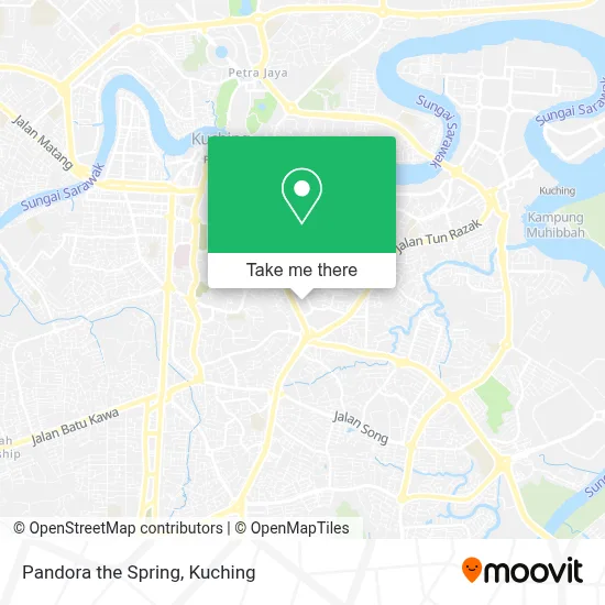 Pandora the Spring map