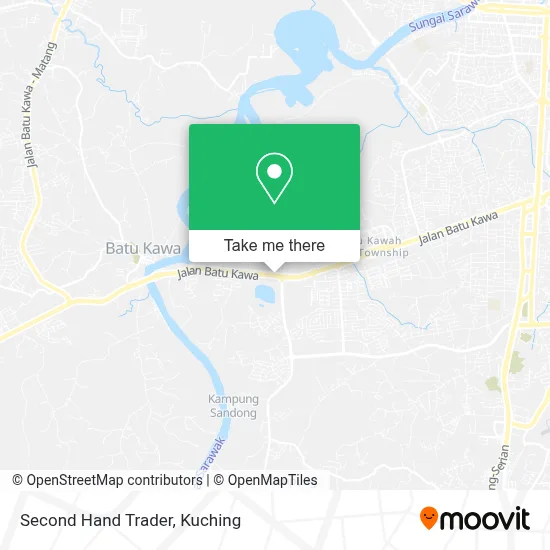 Second Hand Trader map