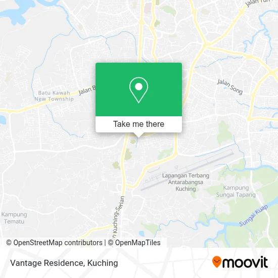 Vantage Residence map