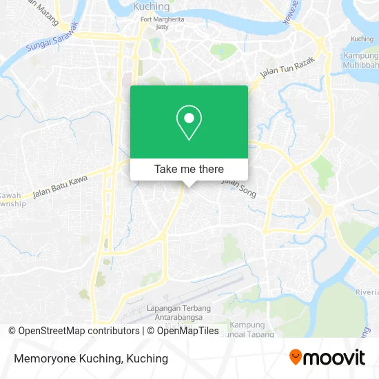 Memoryone Kuching map