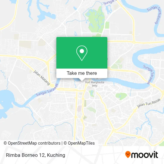 Rimba Borneo 12 map