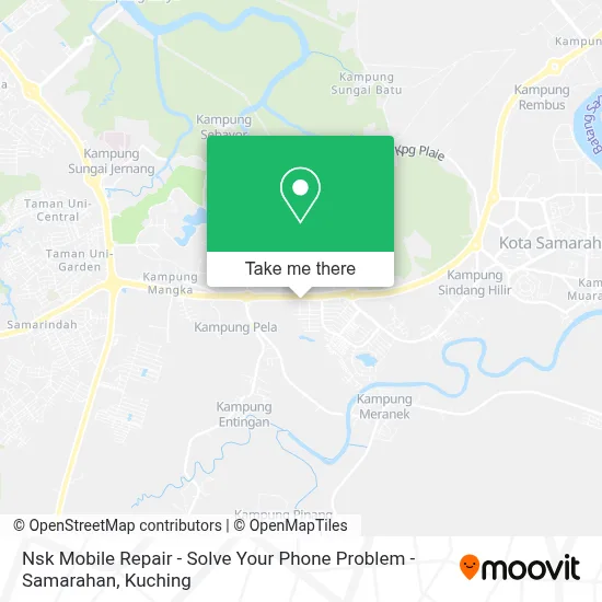 Nsk Mobile Repair - Solve Your Phone Problem - Samarahan map