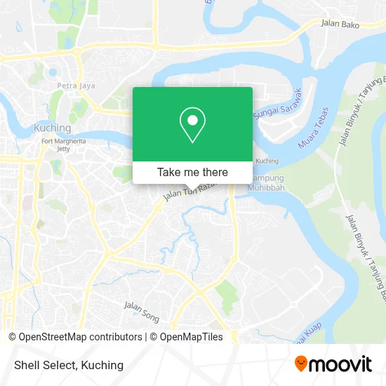 Shell Select map