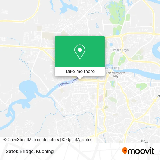 Satok Bridge map