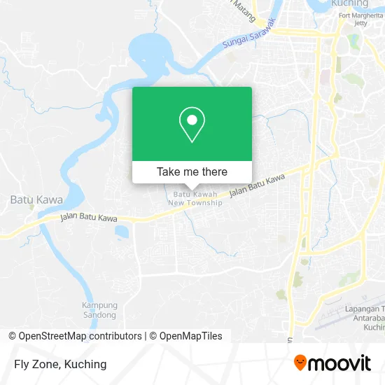 Fly Zone map