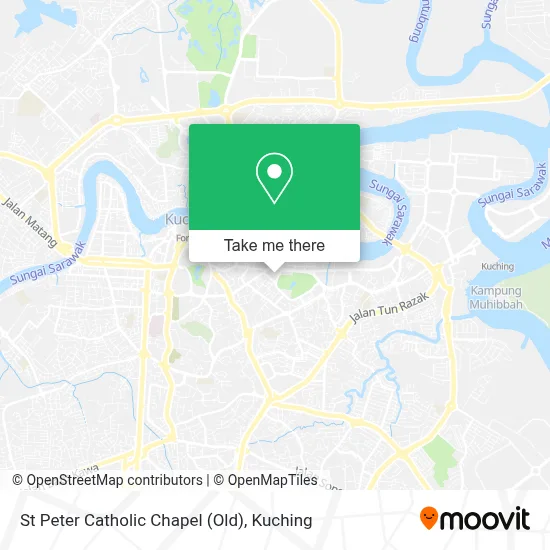 St Peter Catholic Chapel (Old) map
