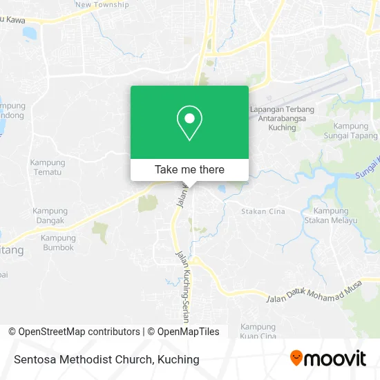 Sentosa Methodist Church map