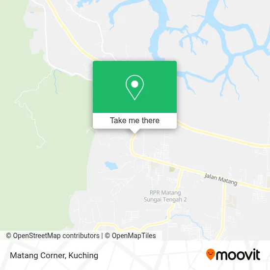 Matang Corner map