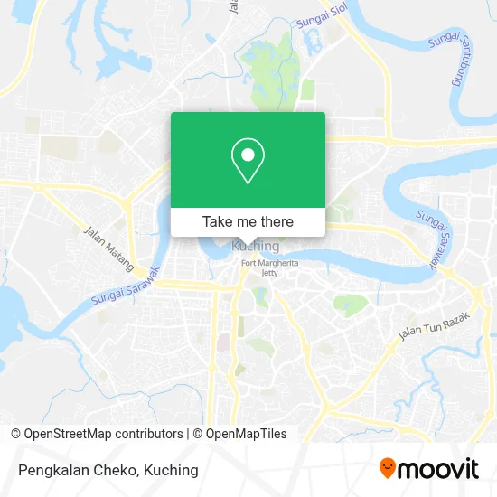 Pengkalan Cheko map