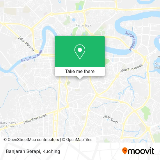 Banjaran Serapi map