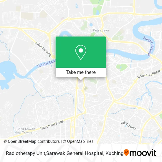 Radiotherapy Unit,Sarawak General Hospital map