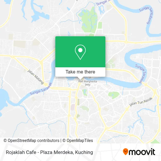 Rojaklah Cafe - Plaza Merdeka map