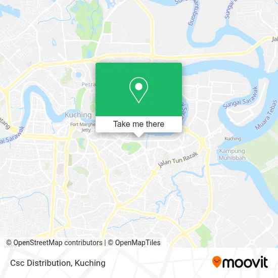Csc Distribution map