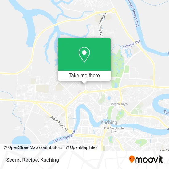 Secret Recipe map