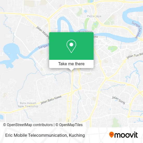 Eric Mobile Telecommunication map
