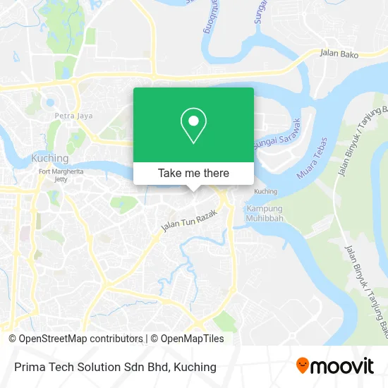Prima Tech Solution Sdn Bhd map