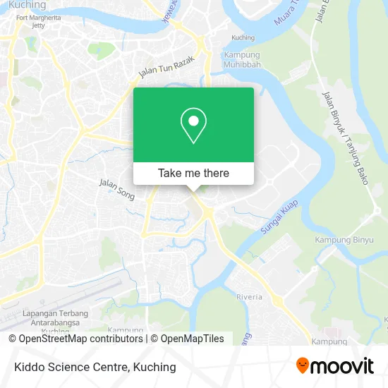 Kiddo Science Centre map