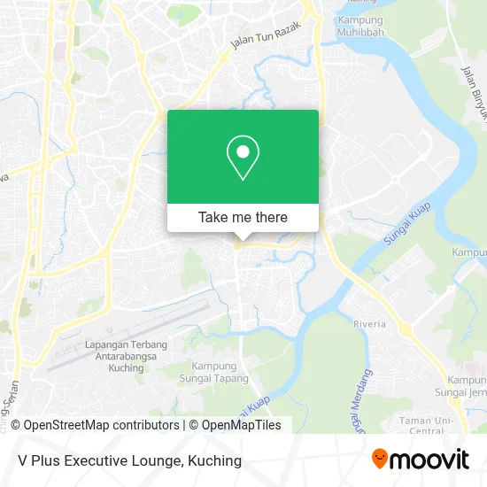 V Plus Executive Lounge map