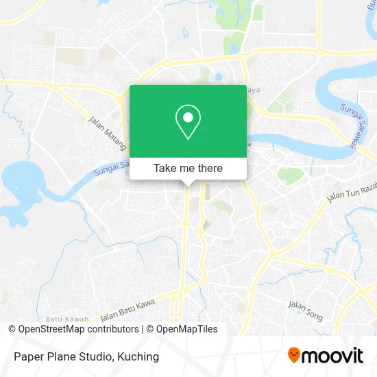 Paper Plane Studio map