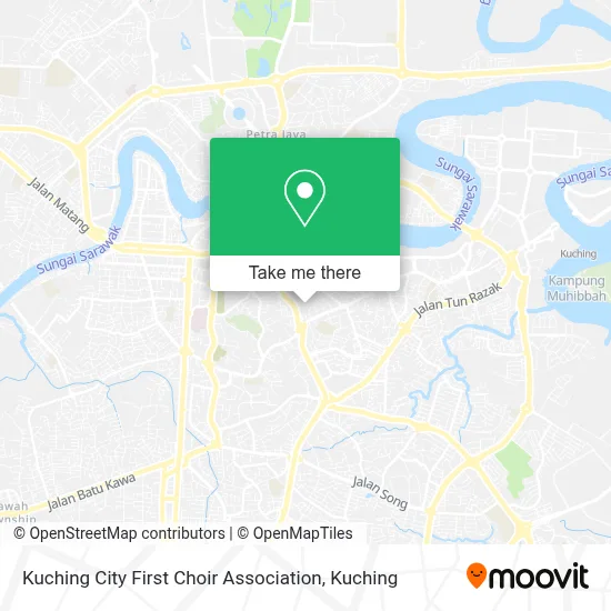 Kuching City First Choir Association map