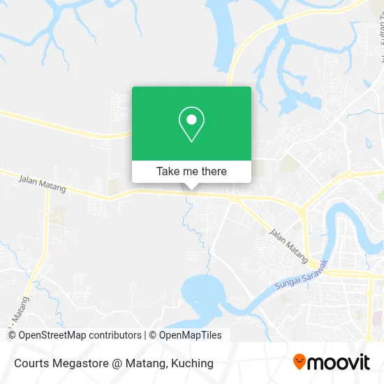 Courts Megastore @ Matang map