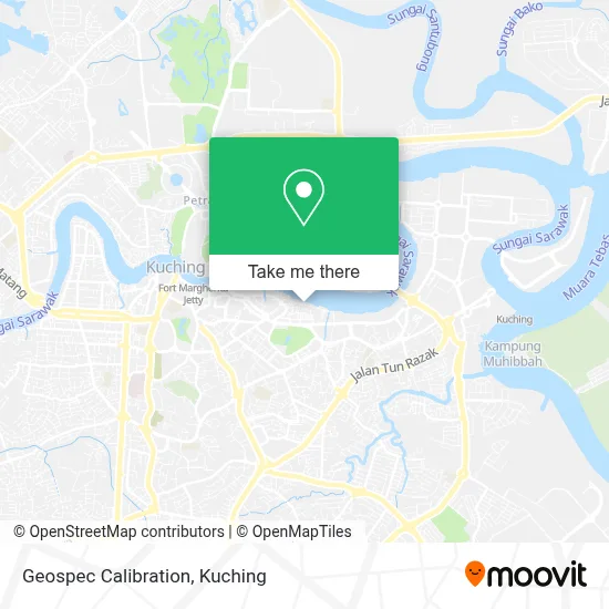 Geospec Calibration map